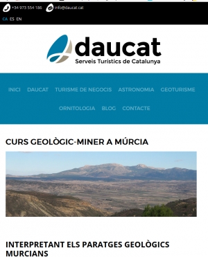 Curs geològic i miner per la Comunitat Murciana