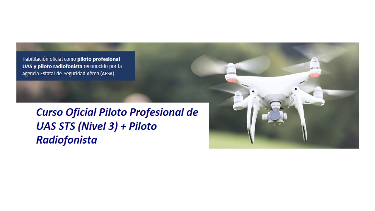 CURSO PILOTO DRONES