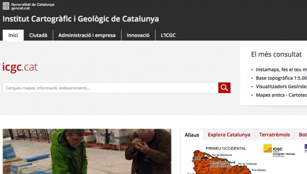 L&#039;ICGC i l&#039;Observatori de l&#039;Ebre renoven la col·laboració en sismologia i cartografia.