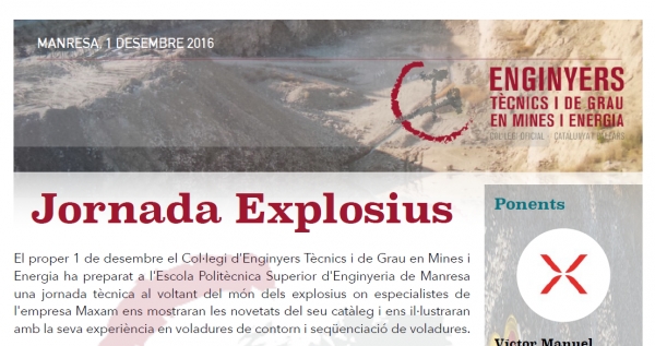 Jornada tècnica d'explosius