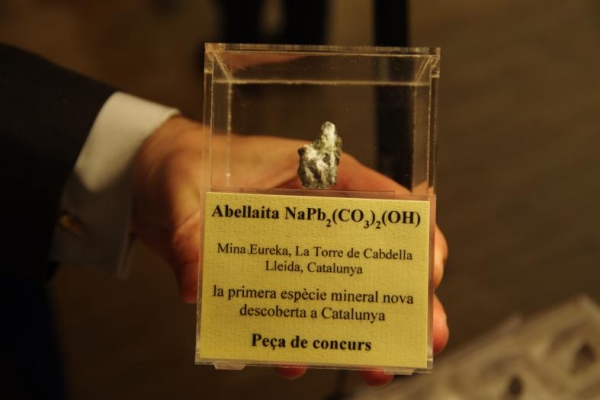 L’Abellaita, la primera espècie mineral nova descoberta a Catalunya.