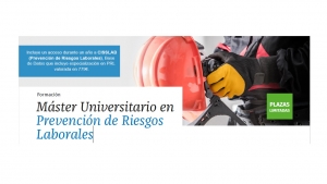 Ara és el moment! Inscriu-te al Màster Universitari en Prevenció de Riscos Laborals