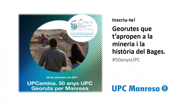 UPCamina. Georuta per Manresa, inscriu-te!