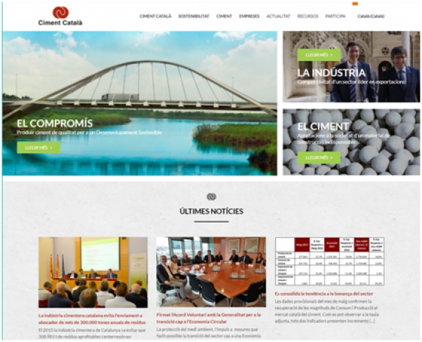 Nova web Ciment Català