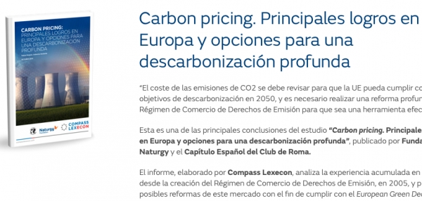 Carbon pricing